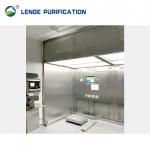 3100 x 2800 x 2570mm Raw Material Sampling Booth Treated By HEPA Filter for sale