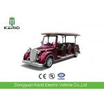 48V DC Motor Electric Classic Cars 8 Person Old Golf Carts For VIP Reception for sale