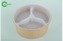 China PP Plastic Strong Plastic Plates , Baby Disposable Meal Prep Containers supplier