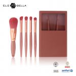 5pcs Eye Shadow Brush Set Travel Size Nylon Hair for sale