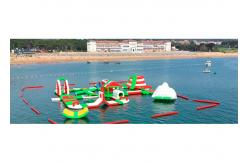 China Customized Kids Giant Inflatable Water Park for Sea / Lake / Ocean supplier