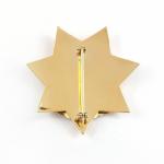 Engraved Metal Enamel Custom Police Badges Single Side / Double Side