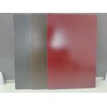 PVDF Coated ACP Sheets 6.0mm Thickness Solid Color 1220mm * 2440mm Size For Café Wall Panels for sale