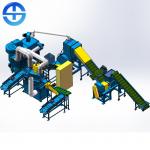 PLC Dry type 600 Kg/H Copper Wire Recycling Machine for sale