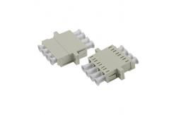 China LC MM QUAD Asymmetric Welding Adapter With Flange supplier