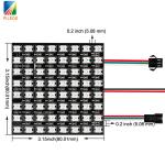 8x8 RGB LED Matrix Panels , LED Pixel Screen APA102C WS2812B SK6812 for sale