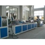 Automatic Twin Screw Plastic Profile Extrusion Line , Plate Pvc Extrusion Machine