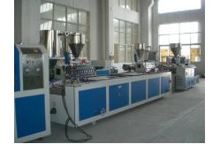 China PP / PE Plastic Profile Extrusion Machine For Architectural Decoration supplier