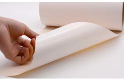 China Strong Adhesive Polyimide Materials Matte White 1Mil With Glassine supplier