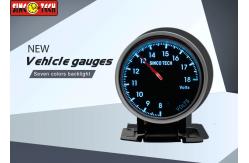 China Universal Car Digital Voltmeter 12v Single Function SINCO TECH 6357 With Alarm supplier