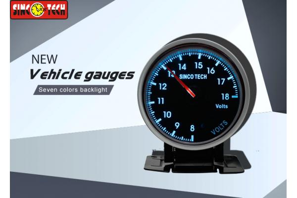 Universal Car Digital Voltmeter 12v Single Function SINCO TECH 6357 With Alarm