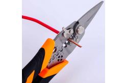 China 4Cr13 Cutting Stainless Steel Combination Shears Wire Stripper And Crimper supplier