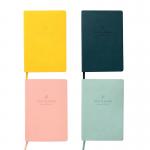 Multi Color PU Leather Notebook , 100 G Cream Pages Fancy Journals Notebooks for sale