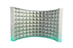 China Spiral Photo Booth Enclosure Inflatable Photo Booth Backdrop Remote Controller Led supplier