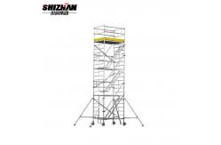China Easy Install Mobile Aluminium Mobile Scaffolding Tower 3D Model supplier