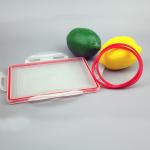 Durable Flat Silicone Rubber Gasket Rings Tear Resistance For Glass Container for sale
