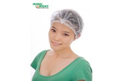 China Disposable Head Cap Round Mob Cap Non Woven With Double Elastic supplier