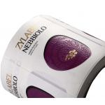 Eco Friendly Wine Custom Label Stickers With Spot UV Emboss Text