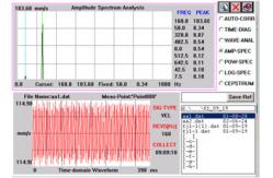 China Ground / Structure Vibration Analyzer Seamless Low Frequency Measurement supplier