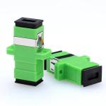High Precision Ceramic SC APC Fiber Optic Adapter for sale