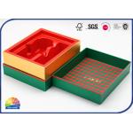 Texture Embossed Rigid Shoulder Gift Box With PP Plastic Tray