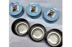 China Waterproof Beef Can Rust Proof Small Round Tin Box D65*38mm supplier