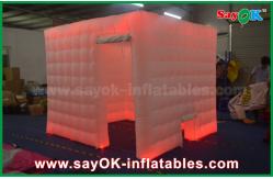 China Inflatable Photo Booth Enclosure Rgb Led Lighting Inflatable Kiosk / Enclose Photobooth Frame supplier