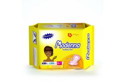 China Regular Size White Absorbent Sanitary Pad with No Fragrance supplier