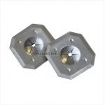 32mm Galvanzied Steel Square Self Locking Washer Fix 2.7mm Insulation Pins for sale