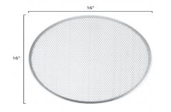 China RK Bakeware China-Pizza Hut Aluminum Crispy Pizza Screen/Pizza Mesh Screen supplier