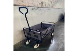 China PVC 600D Folding Camping Trolley OEM Folding Utility Wagon Cart supplier