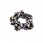 Christmas Flannel Hair Tress Velvet Hair Accessories Set Leopard Hair Tie Scrunchies for sale