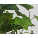 Fabric And Plastic 36pcs Leaves 36cm Artificial Ivy Bush , Fake Tree Branches 7pcs