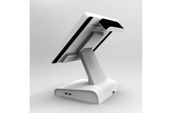 China Desktop Lightweight Touchscreen POS Terminal Windows Android With Two Display supplier