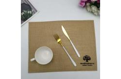 China ODM Kitchen Tools And Utensils Waterproof Reusable Coffee Tea Burlap Jute Tea Towel supplier