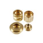 Lathe Milling Cutting Sandblasting Brass CNC Turned Parts With 0.005mm Tolerance for sale
