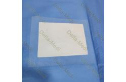 China Thyroid Surgical T Drape With Square Fenestration And Tube Holders supplier
