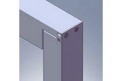 China Screw Joint Alloy 6063 Aluminum Solar Panel Frame , Steel Polished Extruded Aluminum Profile supplier