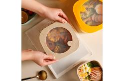 China Yellow 0.6L 1.4L Microwave Safe Food Storage Containers With Lids supplier