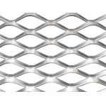Decorative Expanded Wire Mesh 40x80mm Ceiling Curtain Wall Steel Expanded Metal Sheet for sale