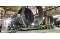 China 400T PU Pipe Welding Rollers For 13m Offshore Monopile supplier