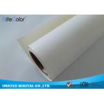Glossy Digital Printing Inkjet Canvas Roll 360G 30m Length For Eco Solvent Printer for sale