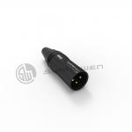 Stable XLR Connector Corrosion Resistant 3 Pin Cable Connectors Electrical for sale