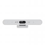 Black White Easy Installation 4K Webcam Video Conference Camera Usb AI Auto Tracking 2160p Webcam Tracking With Speaker Conference Room Sound for sale