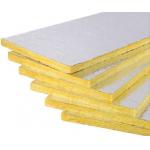 Moisture Proof Glass Wool Heat Insulation Board 20-100kg/M3 High Density