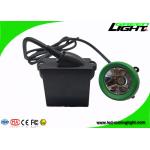 Silicon Button Mining Cap Lights 6.6Ah Li Ion Battery Low Power Warning Function for sale
