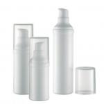 UV Proof 20ml 25ml PP Lotion Snap On Customized Colors Airless Pump Bottles for sale
