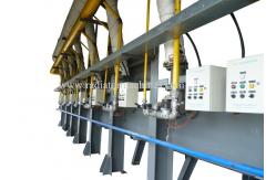 China Natural Gas Fired Bogie Hearth Furnace Customized Size Stable Performance supplier