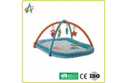 China 100% Polyester Washable Portable Baby Activity Play Gym Mat Infant Toddlers supplier