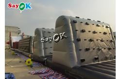 China 150m 495ft Commercial Inflatable Obstacle Course For Adult supplier